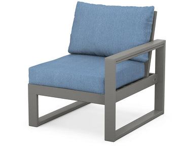 Polywood Edge Modular Right Arm Chair